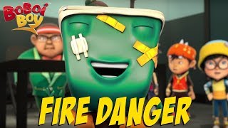 BoBoiBoy English S3EP16  Fire Danger [upl. by Adrell180]