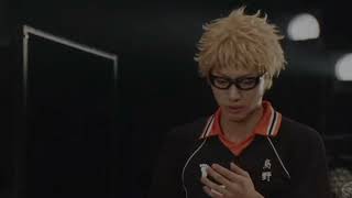 Ryotaro Kosaka  Tsukishima Kei stage play  Haikyuu Stage Play [upl. by Parsifal]