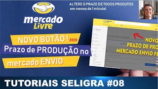 COMO colocar PRAZO de PRODUÇÃO no mercado ENVIO  MERCADO LIVRE [upl. by Billie]