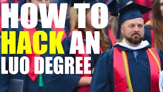 How to Graduate Liberty University Online in ONE Year BS Business [upl. by Enoitna]