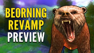 LOTRO Beorning Revamp Changes Update 37 Beta [upl. by Ogires]