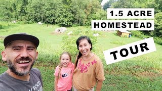 15 Acre Homestead TOUR homesteading family [upl. by Lina]