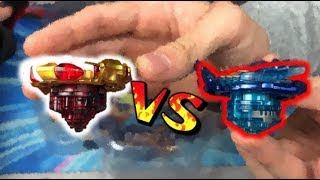 Battling Beyblades Without Disks  Super Light Weight Beyblade Battles [upl. by Dorrej]