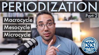 Periodization Macrocycles Mesocycles and Microcycles  CSCS Chapter 21 [upl. by Oironoh]