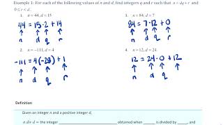 Direct Proof and Counterexample IV Division into Cases and the QuotientRemainder Theorem [upl. by Ymor]