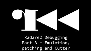 Radare2 Debugging Part 3  Emulation [upl. by Ahsaet]