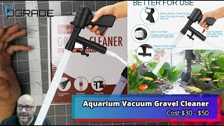 Aquarium Vacuum Gravel Cleaner [upl. by Dnyletak]