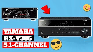 51Channel  Yamaha RXV385 4K Ultra HD AV Receiver Review [upl. by Teiluj289]