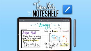 Noteshelf Review Tab S6  Greatest Note Taking App Closed Giveaway [upl. by Aivyls75]