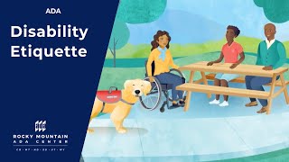 Disability Etiquette  Respectful Ways To Interact with People With Disabilities [upl. by Assetniuq]