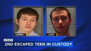 Dustin Lomas captured 2nd teen who escaped Abraxas Academy arrested in Falls Township [upl. by Oisacin]