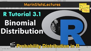 Binomial Distribution in R  R Tutorial 31 MarinStatsLectures [upl. by Laureen]