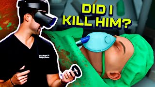 ER Doctor PLAYS Surgeon Simulator in VR  Experts Play [upl. by Gaeta]