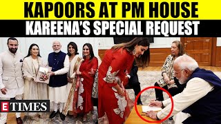 Kareena Kapoor Asks PM Modi For Autograph What Did He Write Kapoor’s RK Festival Invite [upl. by Asela16]