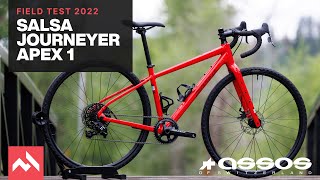 Field Test 2022 Salsa Journeyer Apex 1 700c gravel bike review [upl. by Ettezel619]