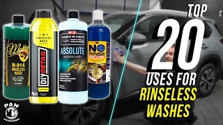 Top 20 Uses For Rinseless Washes [upl. by Acinod]