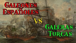 GALEONES ESPAÑOLES  Batalla cabo Celidonia [upl. by Idnahs255]