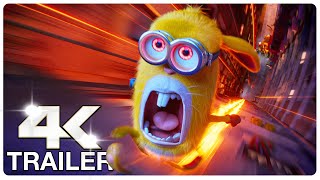 MINIONS 2 THE RISE OF GRU  6 Minute Trailers 4K ULTRA HD NEW 2022 [upl. by Kcinemod]