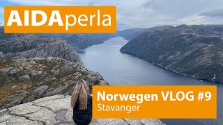 AIDAperla Norwegens Fjorde Vlog 9  Stavanger [upl. by Padraig403]