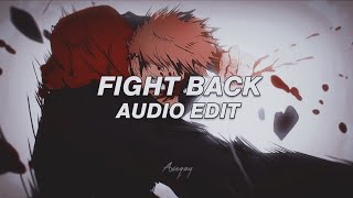 Fight Back  Neffex『Audio Edit』 [upl. by Fakieh]