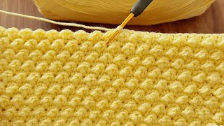 Watch now You wont believe how fast this stitch is very nice crochet pattern [upl. by Bullivant]