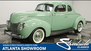 1940 Ford Coupe for sale  5925 ATL [upl. by Ikkiv]