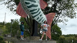 DAY 4  Kenora  exploring giant statues [upl. by Okier]