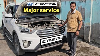 Hyundai Creta petrol Major Service [upl. by Karly]