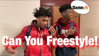 Asking High school Rappers To Freestyle one of them gets a record deal [upl. by Gladi221]