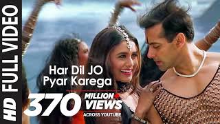 Full Video Har Dil Jo Pyar Karega Title Song Salman KhanRani Mukherjee Udit Narayan Alka Yagnik [upl. by Olly]