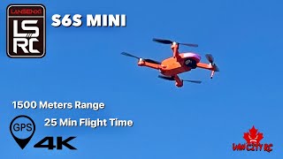 LSRC S6S Mini Brushless GPS Drone Under 75 [upl. by Jelena]