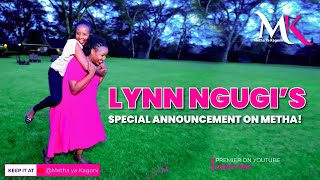 Lynn Ngugi makes a special announcement on Metha Just what is it 🤪🥰🥰 [upl. by Lexa]