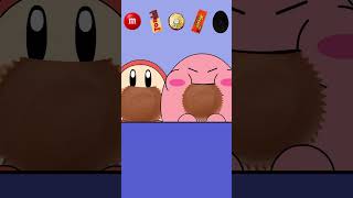 Kirby Animation  Extreme Giant Chocolates Challenge With with Waddle Dee 🍫 shorts [upl. by Emerson595]