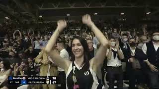 La Virtus Bologna vince lEurocup [upl. by Siravaj]