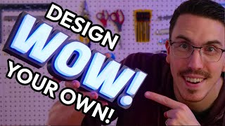 How To Design An LED Sign For 3D Printing [upl. by Alrzc754]