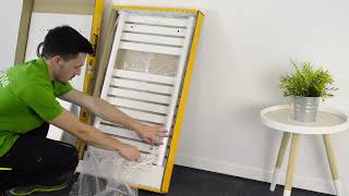 How to install a Rointe electric towel rail [upl. by Perlie334]