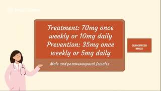 Fosamax  Alendronate Drug Informational Video [upl. by Cann]