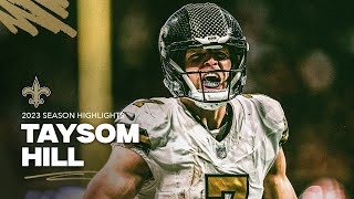 Taysom Hill 2023 NFL Season Highlights  New Orleans Saints [upl. by Anuahsar]