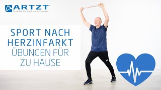 Sport nach Herzinfarkt  Die besten Übungen für zu Hause [upl. by Rett]