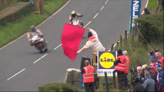 GUY MARTIN Crash Ulster GP Review 2015 [upl. by Renraw336]