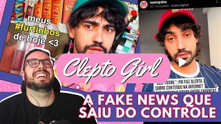 FAKE NEWS das CLEPTO GIRLS e Matando Matheus a Grito  react [upl. by Airlie423]