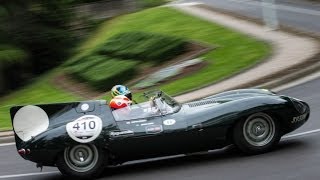 Mille Miglia 2014 Joining Jaguar Leno Kidd Senna and Brundle [upl. by Xella]