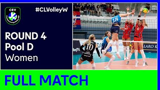 Dinamo MOSCOW vs Lokomotiv KALININGRAD Region  CEV Champions League Volley 2021 Women Round 4 [upl. by Gusella850]