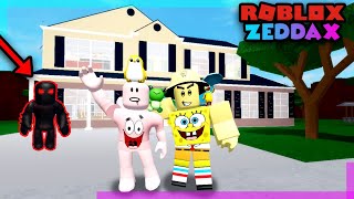 RUMAH BARU SPONSBOB BERHANTU  Roblox Sponsbob [upl. by Yuzik944]