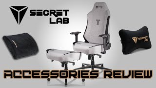 SECRETLAB CHAIR ACCESSORIES  REVIEW  Worth the money [upl. by Vikki285]