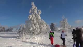 Winterberg im Schnee 2017  Wunderschöne Landschaft auf dem Kahlen Asten in Winterberg [upl. by Norag100]