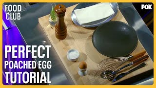 Gordon Ramsay Demonstrates How To Prepare The Perfect Poached Egg  FOOD CLUB [upl. by Ettenad381]