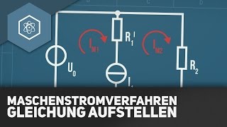 Maschenstromverfahren einfach erklärt Maschengleichungen aufstellen [upl. by Clarkson]