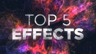 5 Fantastici EFFETTI in After Effects [upl. by Robertson525]