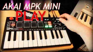 akai mpk mini PLAY demo pt1 [upl. by Dorrehs]